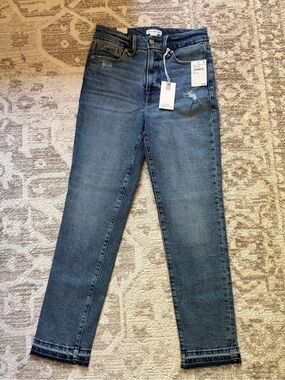 Good American High-Rise Slim Fit Jeans